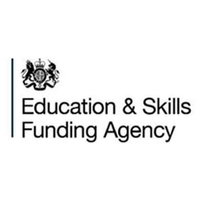 Logo of the Education and Skills Funding Agency, an LRDP partner supporting refugee doctors in the UK.