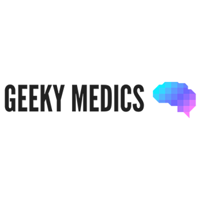 Logo of Geeky Medics, an LRDP partner supporting refugee doctors in the UK.