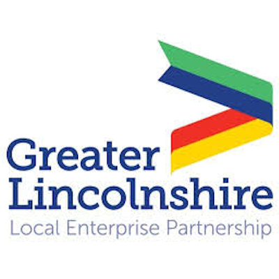 Logo of Greater Lincolnshire Local Enterprise Partnership, an LRDP partner supporting refugee doctors in the UK.