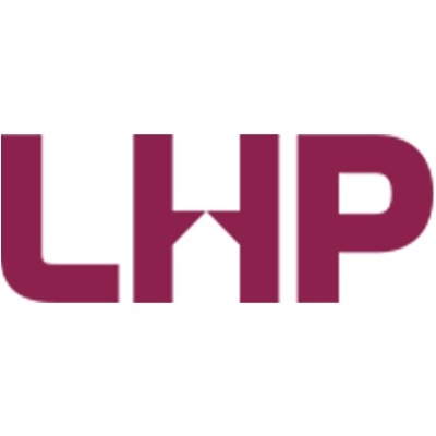 Logo of Lincolnshire Housing Partnership, an LRDP partner supporting refugee doctors in the UK.