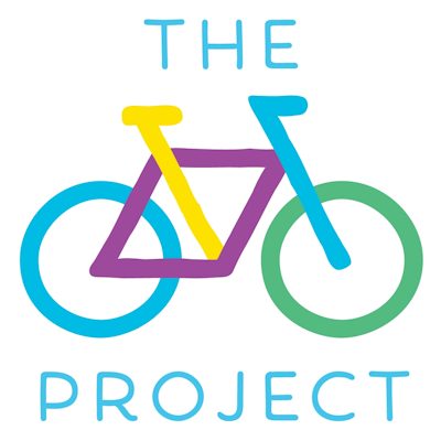 Logo of The Bike Project, an LRDP partner supporting refugee doctors in the UK.